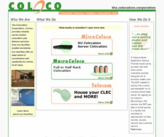 Modelcoast.com(Colocation Corporation) Screenshot