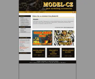 Modelcz.cz(Model-CZ web) Screenshot