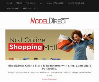 Modeldirectng.com(General Online Store) Screenshot