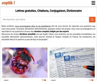 Modele-Lettre-Gratuit.com(Modèles) Screenshot