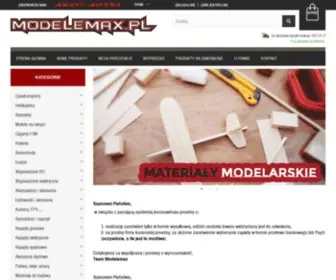 Modelemax.pl(Sklep modelarski) Screenshot
