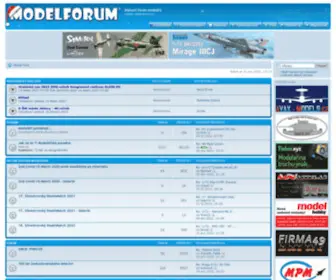 Modelforum.cz(Diskusní fórum modelářů) Screenshot