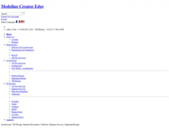 Modelingcreator.com(Modeling Creator Edge) Screenshot