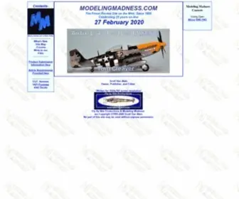 Modelingmadness.com(MODELING MADNESS) Screenshot