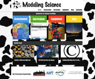 Modelingscience.org(Teaching) Screenshot