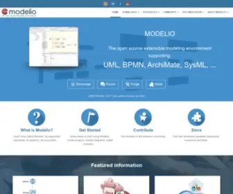 Modelio.org(Modelio Open Source) Screenshot