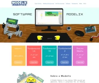 Modelix.com.br(ROBÓTICA) Screenshot