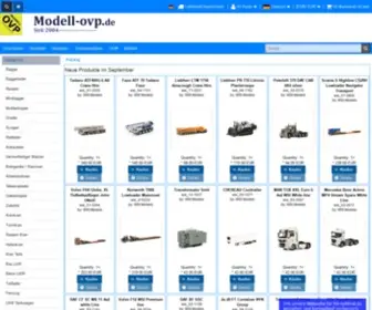 Modell-OVP.de(Index :. Modell) Screenshot