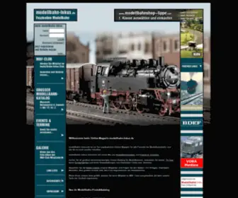 Modellbahn-Fokus.de(Märklin) Screenshot