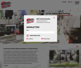 Modellbahn-Koeln.com(International exhibition for model railways and accessories) Screenshot