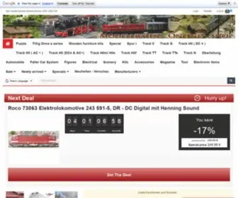 Modellbahn-Voigt.de(Modellbahn) Screenshot