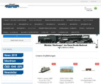 Modellbahn.at(Rainer Modellbahnen ) Screenshot