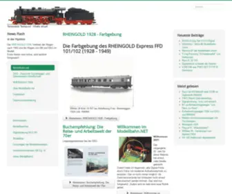 Modellbahn.net(Diese Site ist eine Informationsquelle für Modellbahner des Maßstabs 1) Screenshot