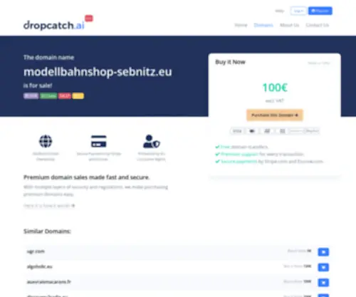 Modellbahnshop-Sebnitz.eu(Online Shop) Screenshot