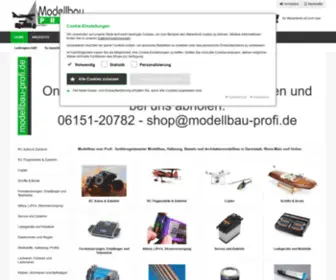 Modellbau-Profi.de(Modellbau Profi Niewöhner) Screenshot