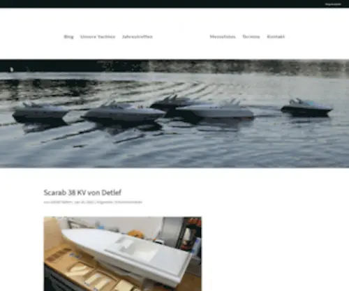 Modellbau-Yachten.de(Private Seite für Modell) Screenshot