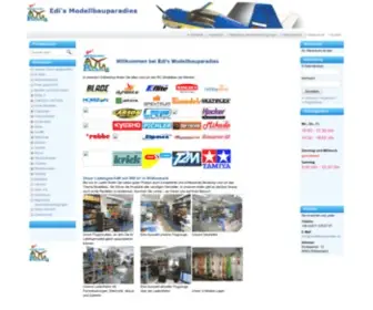 Modellbauparadies.de(Edi's Modellbauparadies) Screenshot