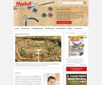 Modellfan.de(MODELL FAN Magazin) Screenshot