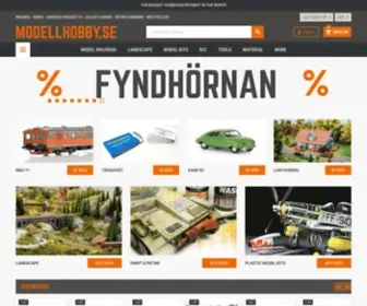 Modellhobby.se(Modelljärnvägsspecialisten) Screenshot