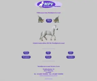 Modellpferdeversand.de(Der Partner f) Screenshot