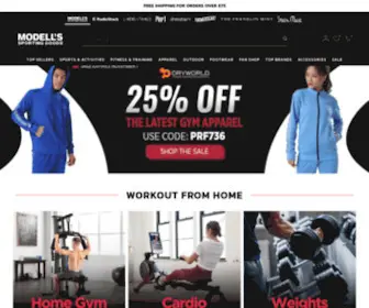 Modells.com(Modell’s Sporting Goods) Screenshot
