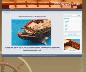 Modellskipper.de(Tipps und Tricks für Schiffsmodellbauer) Screenshot