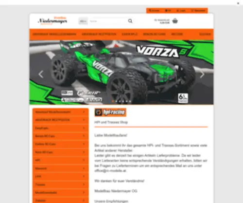 Modellsport-Schenk.at(Modellbau Niedermayer ) Screenshot