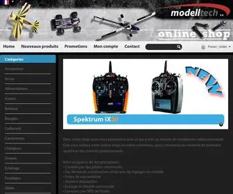 Modelltech.ch(Modelltech, Rte du Manège 63, CH) Screenshot