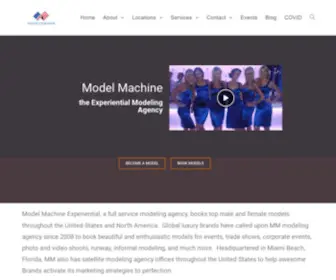 Modelmachine.com(Modelmachine) Screenshot