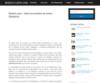 Modelo-Carta.com(Formatos y tipos de cartas) Screenshot