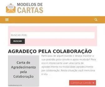 Modelodecartas.com.br(Modelos de Carta) Screenshot