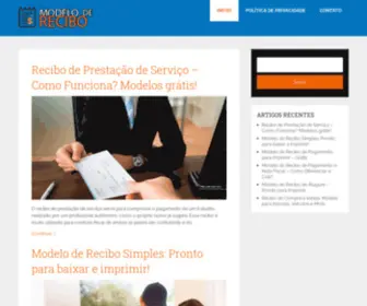 Modeloderecibo.net(Modelo de Recibo) Screenshot