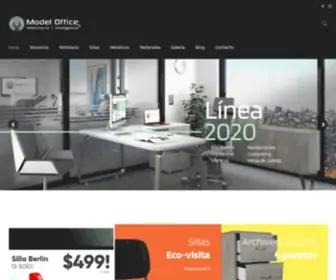 Modeloffice.com.mx(Fabricantes Expertos en Mobiliario de Oficina) Screenshot