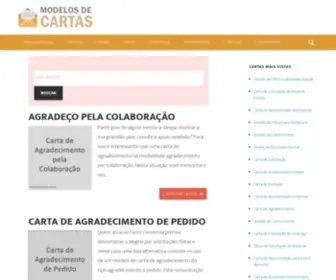 Modelosdecarta.com.br(Modelos de Carta) Screenshot