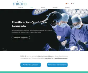 Modelosmedicos.com(MIRAI 3D) Screenshot