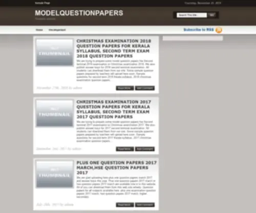 Modelquestionpapers.com(Model Question Papers) Screenshot