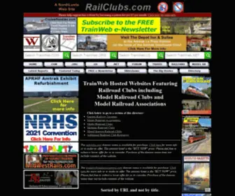 Modelrailroadassociations.com(Railroad Clubs) Screenshot