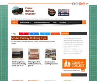 Modelrailwayengineer.com(Hints, tips and reviews for model makers) Screenshot