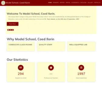 Modelschoolcoed.com(Model School) Screenshot