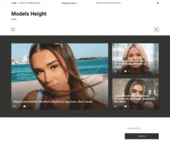 Modelsheight.com(modelsheight) Screenshot