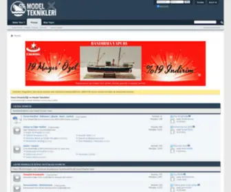 Modelteknikleri.com(Gemi Modelciliği) Screenshot