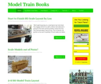 Modeltrainbooks.org(Building a Model Railroad) Screenshot