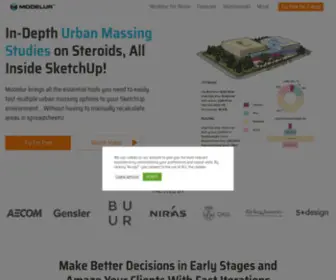 Modelur.eu(Modelur for Urban Design) Screenshot