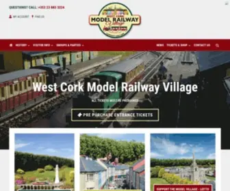 Modelvillage.ie(Model Railway Village) Screenshot