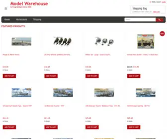 Modelwarehouse.biz Screenshot