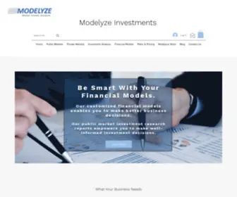 Modelyzeinvestments.com(Modelyze Investments) Screenshot