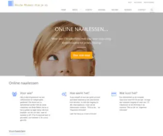 Modemakendoejezo.nl(Online naailessen) Screenshot