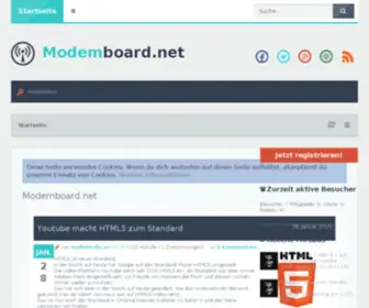 Modemboard.net(ModemBoard) Screenshot