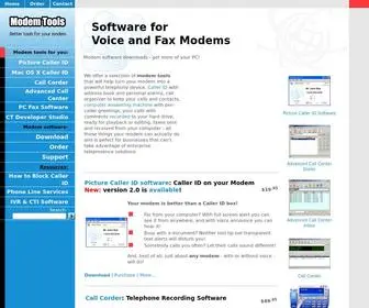 Modemtools.com(Modem Software) Screenshot