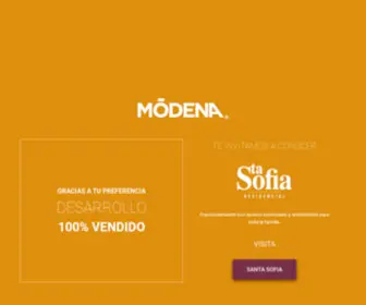 Modenaresidencial.com(Módena) Screenshot